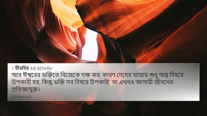 1 তীমথিয় 4:8 BENIRV Bible Verse Image