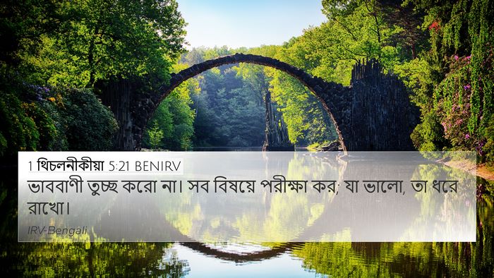 1 থিচলনীকীয়া 5:21 BENIRV Bible Verse Image