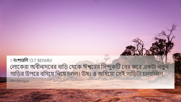 1 বংশাৱলি 13:7 BENIRV Bible Verse Image