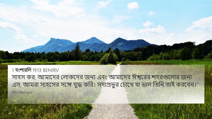 1 বংশাৱলি 19:13 BENIRV Bible Verse Image