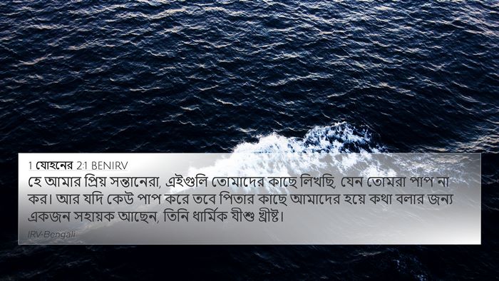 1 যোহনের 2:1 BENIRV Bible Verse Image