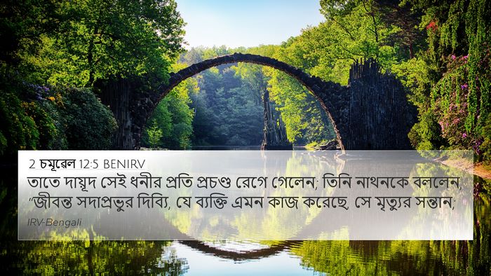 2 চমূৱেল 12:5 BENIRV Bible Verse Image