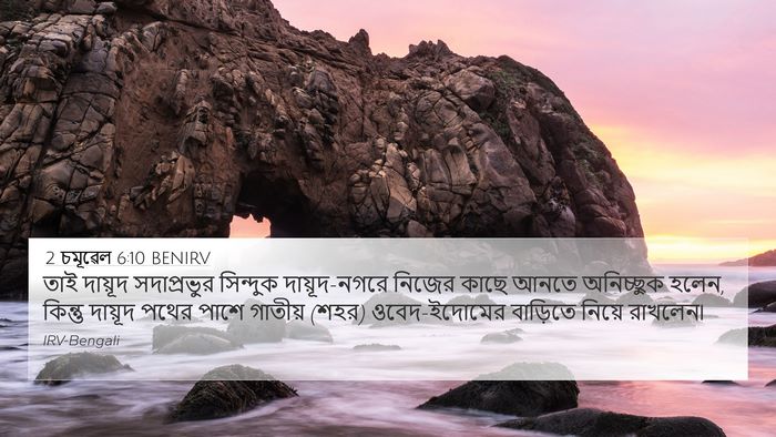2 চমূৱেল 6:10 BENIRV Bible Verse Image