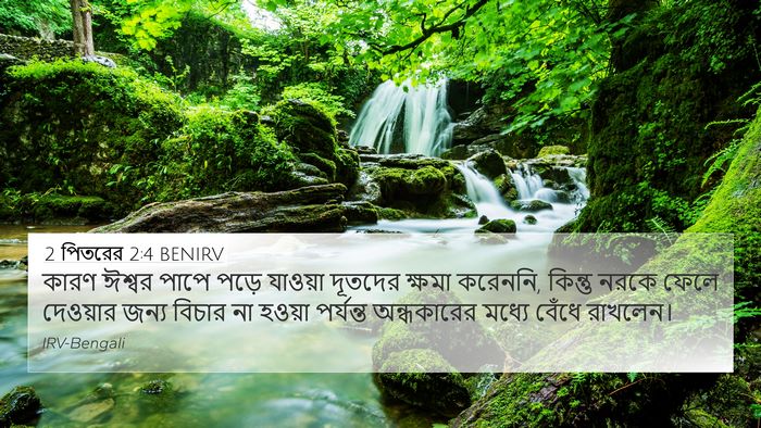 2 পিতরের 2:4 BENIRV Bible Verse Image
