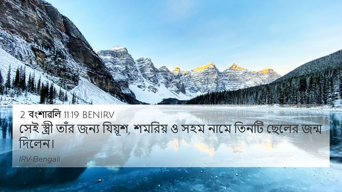 2 বংশাৱলি 11:19 BENIRV Bible Verse Image