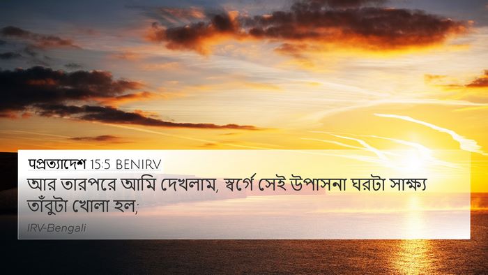पপ্রত্যাদেশ 15:5 BENIRV Bible Verse Image