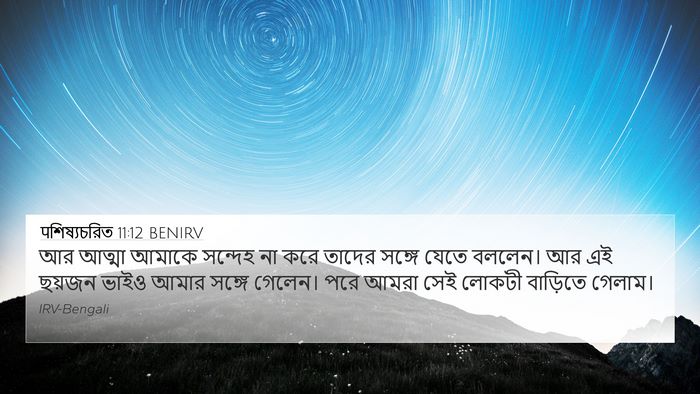 पশিষ্যচরিত 11:12 BENIRV Bible Verse Image