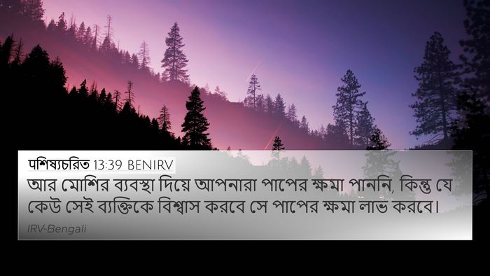 पশিষ্যচরিত 13:39 BENIRV Bible Verse Image