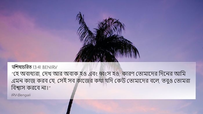 पশিষ্যচরিত 13:41 BENIRV Bible Verse Image