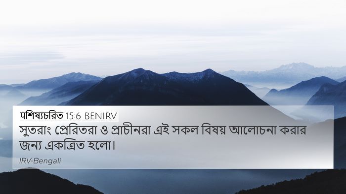 पশিষ্যচরিত 15:6 BENIRV Bible Verse Image