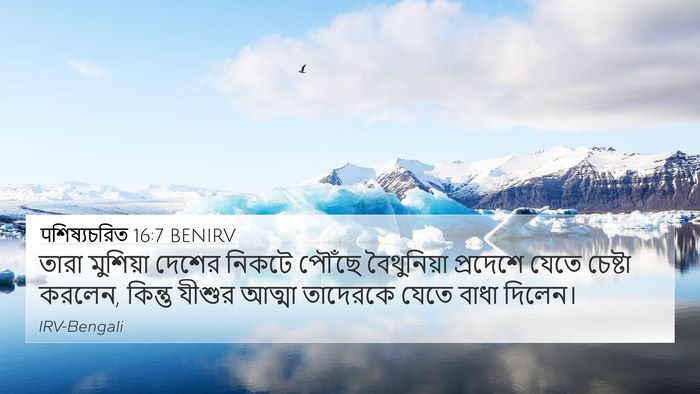 पশিষ্যচরিত 16:7 BENIRV Bible Verse Image