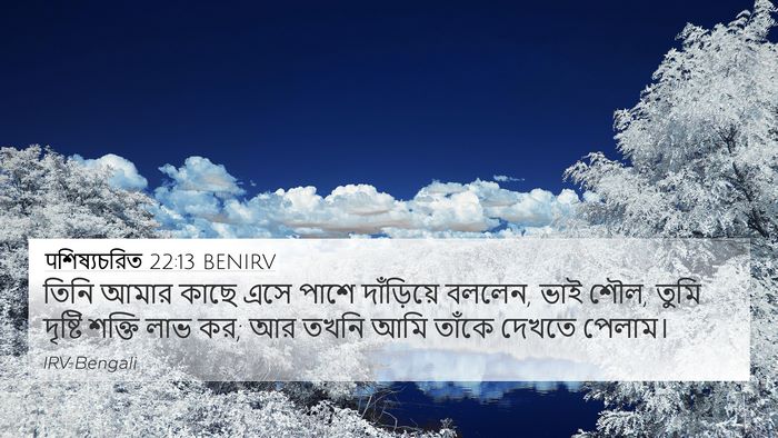 पশিষ্যচরিত 22:13 BENIRV Bible Verse Image