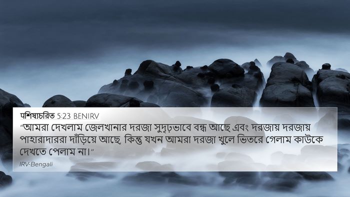 पশিষ্যচরিত 5:23 BENIRV Bible Verse Image