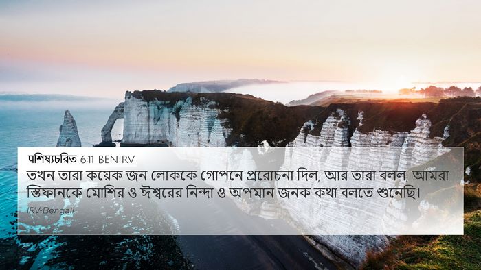 पশিষ্যচরিত 6:11 BENIRV Bible Verse Image