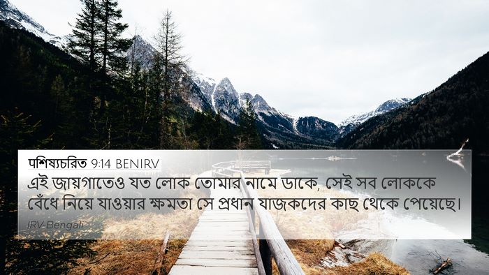 पশিষ্যচরিত 9:14 BENIRV Bible Verse Image