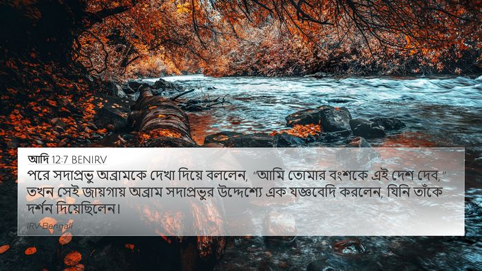 আদি 12:7 BENIRV Bible Verse Image