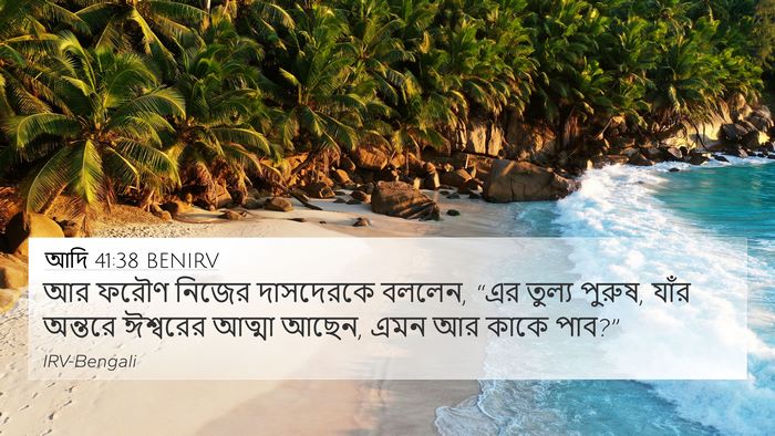 আদি 41:38 BENIRV Bible Verse Image