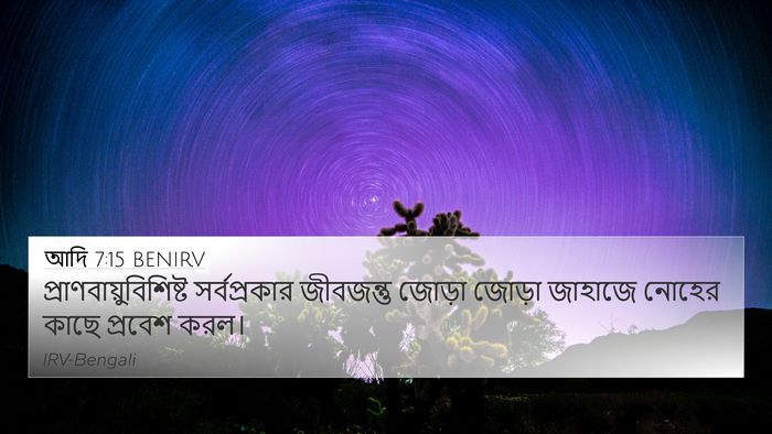 আদি 7:15 BENIRV 4K Wallpaper -  - 4K Wallpaper Bible Verse