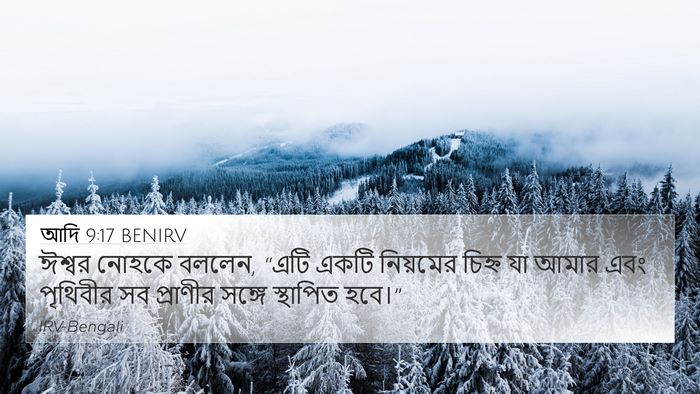 আদি 9:17 BENIRV Bible Verse Image