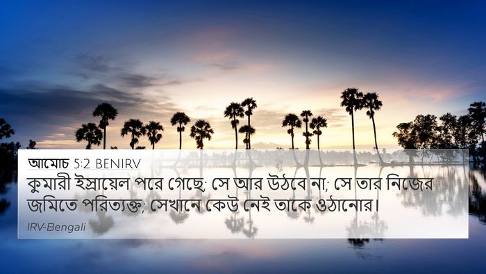আমোচ 5:2 BENIRV Bible Verse Image