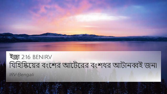 ইজ্ৰা 2:16 BENIRV Bible Verse Image