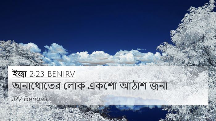 ইজ্ৰা 2:23 BENIRV Bible Verse Image