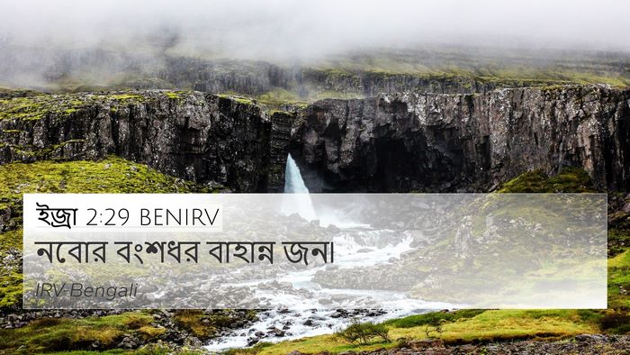 ইজ্ৰা 2:29 BENIRV Bible Verse Image