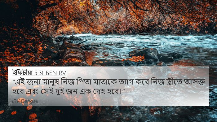 ইফিচীয়া 5:31 BENIRV Bible Verse Image