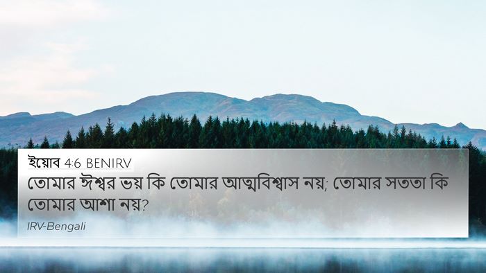 ইয়োব 4:6 BENIRV Bible Verse Image