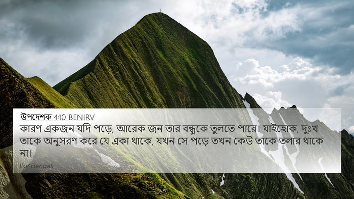 উপদেশক 4:10 BENIRV Bible Verse Image
