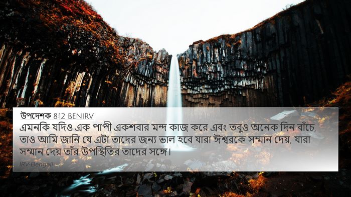 উপদেশক 8:12 BENIRV Bible Verse Image