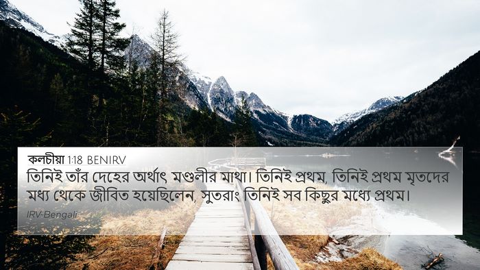 কলচীয়া 1:18 BENIRV Bible Verse Image