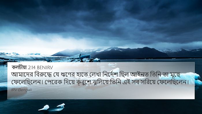 কলচীয়া 2:14 BENIRV Bible Verse Image