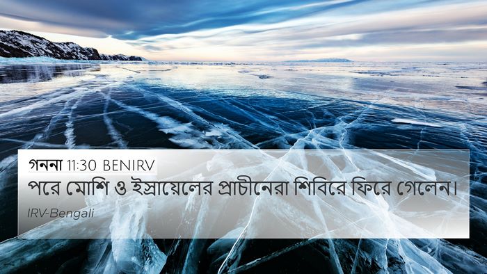 গননা 11:30 BENIRV 4K Wallpaper - পরে মোশি ও - 4K Wallpaper Bible Verse