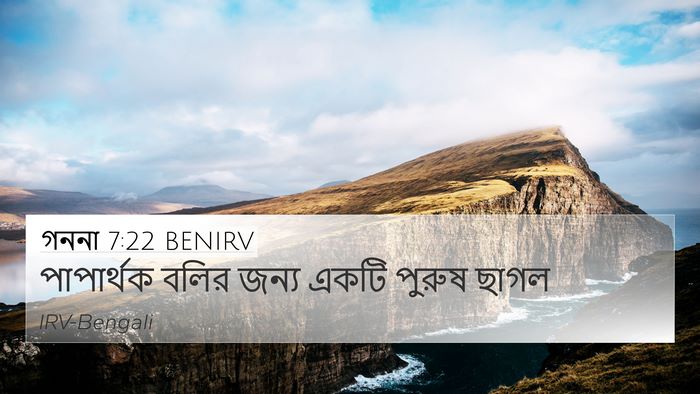 গননা 7:22 BENIRV Bible Verse Image
