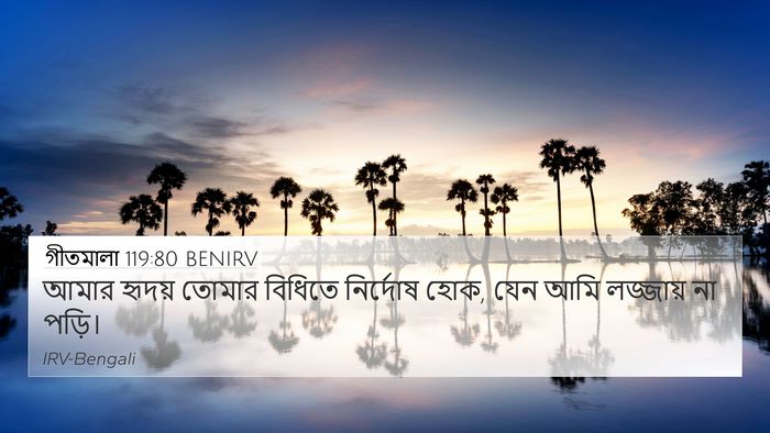 গীতমালা 119:80 BENIRV Bible Verse Image