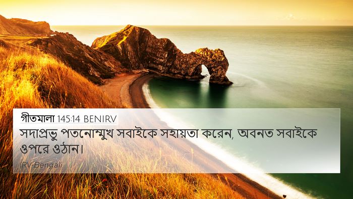 গীতমালা 145:14 BENIRV Bible Verse Image