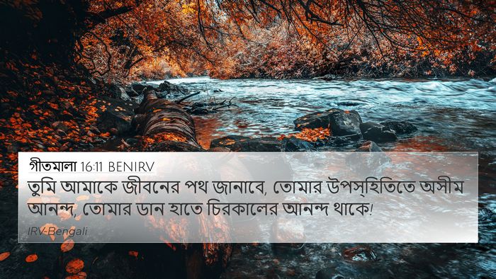 গীতমালা 16:11 BENIRV Bible Verse Image