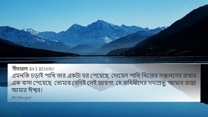 গীতমালা 84:3 BENIRV Bible Verse Image