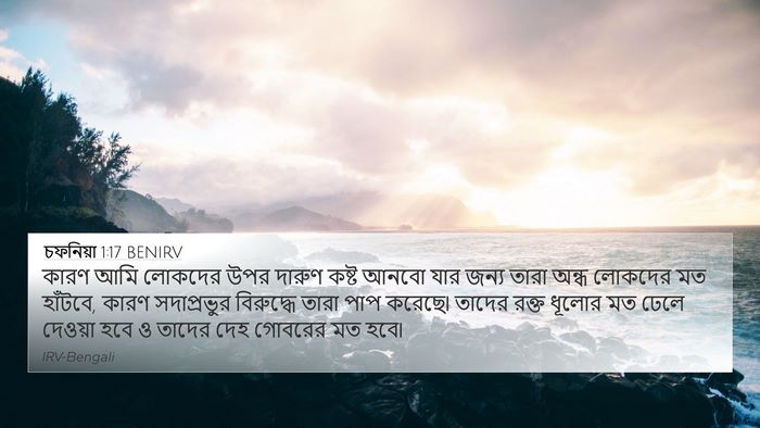 চফনিয়া 1:17 BENIRV Bible Verse Image
