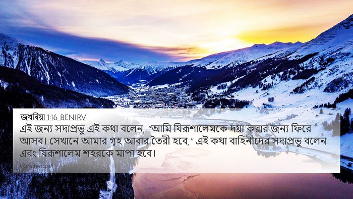 জখৰিয়া 1:16 BENIRV Bible Verse Image