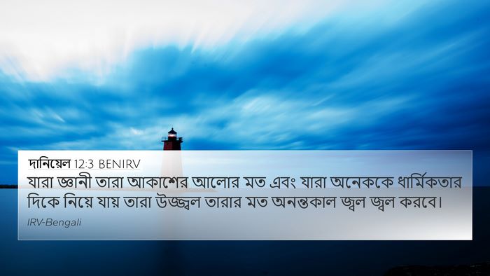 দানিয়েল 12:3 BENIRV Bible Verse Image