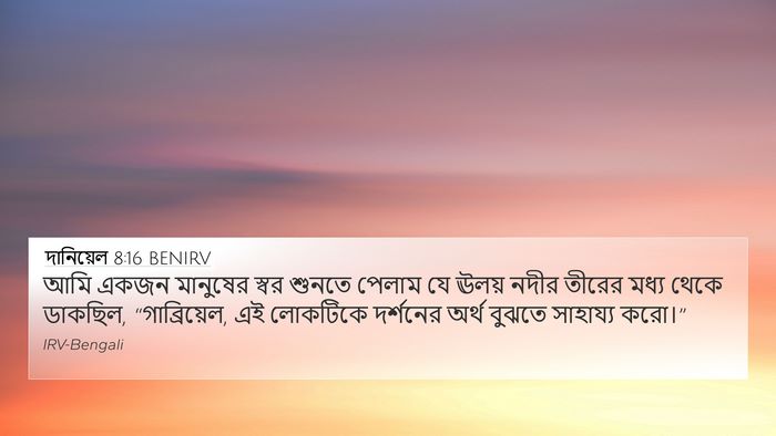 দানিয়েল 8:16 BENIRV Bible Verse Image