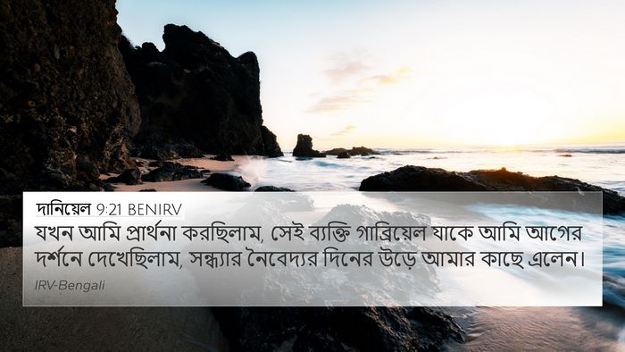 দানিয়েল 9:21 BENIRV Bible Verse Image