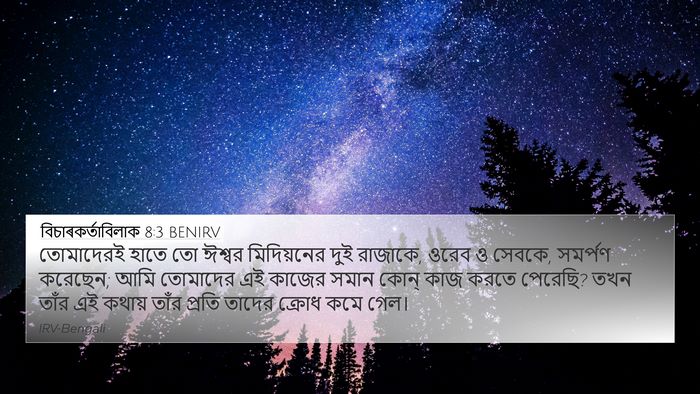 বিচাৰকর্তাবিলাক 8:3 BENIRV Bible Verse Image