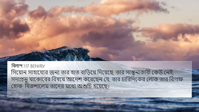 বিলাপ 1:17 BENIRV Bible Verse Image
