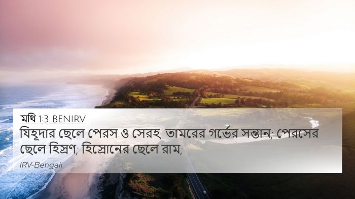মথি 1:3 BENIRV Bible Verse Image