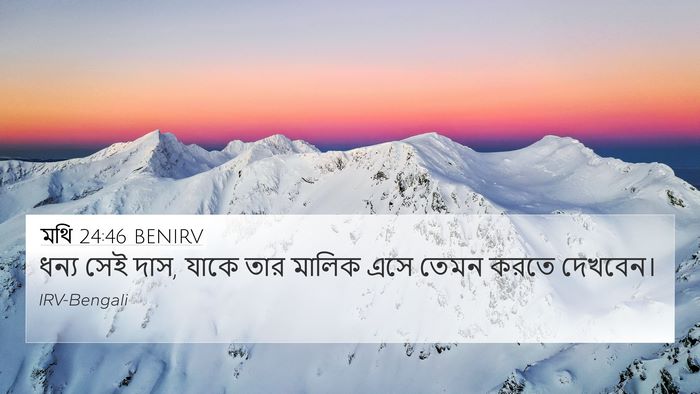 মথি 24:46 BENIRV Bible Verse Image