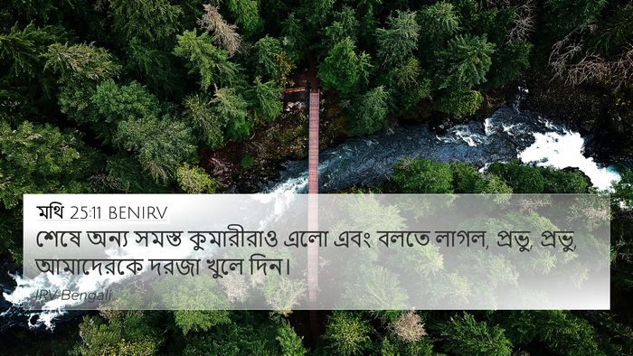 মথি 25:11 BENIRV Bible Verse Image