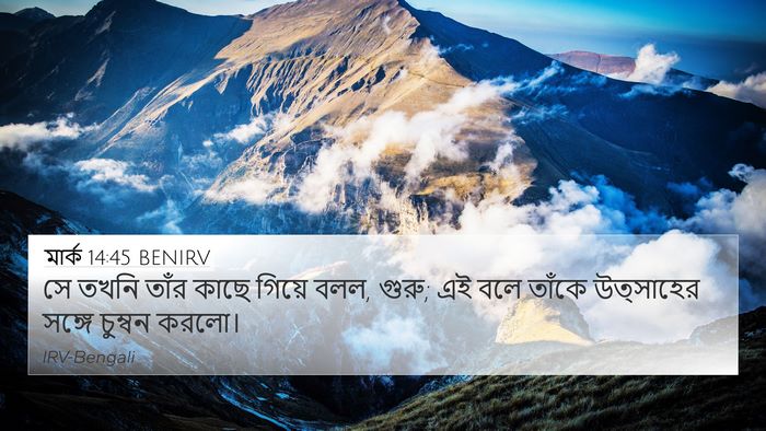 মার্ক 14:45 BENIRV Bible Verse Image